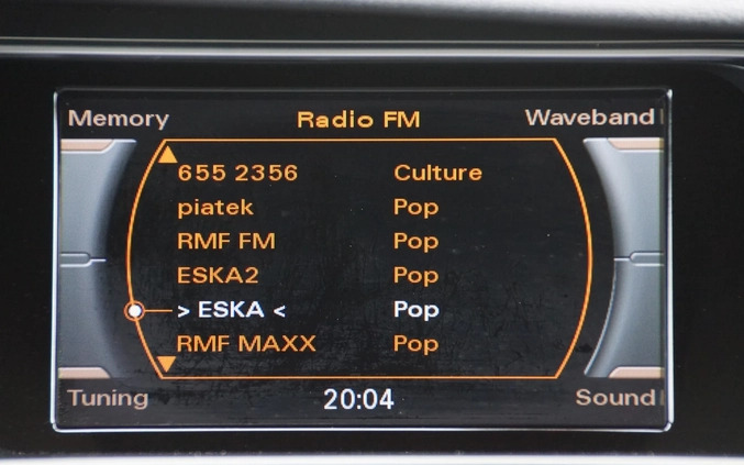 Audi A4 cena 52700 przebieg: 186602, rok produkcji 2014 z Białobrzegi małe 379